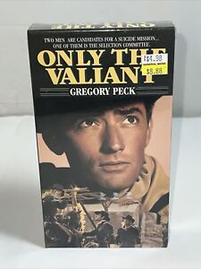 Only the Valiant: The Suicide Mission (VHS, 1997) Gregory Peck Brand New Sealed