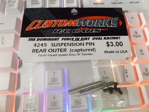 Custom Works 4245 Rear Outer Suspension Pin (2) - Picture 1 of 1