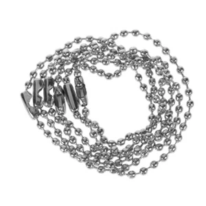20 Pcs Silber 2,4mm * 10cm Ton Stecker Verschluss Kette Für Wohnzimmer - Bild 1 von 11