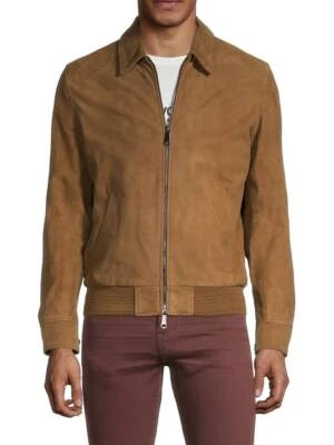 Chaqueta de bombardero 7 For All Mankind blusa de gamuza para hombre precio de venta sugerido por el fabricante $895 Foto 1 de 4