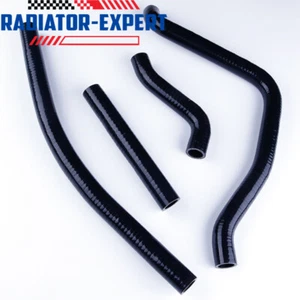 For 2005-2010 Polaris Sportsman 700 800 EFI Silicone Coolant Radiator Hose Black - Picture 1 of 6