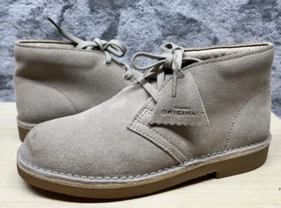 Clark’s Kids | The Original Desert Boots Suede | Tan Size 1 - Image 1 of 4