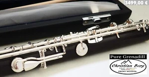 Holzquerflöte offene Klappen Wooden Flute open holes Flûte en bois flauta madera - Bild 1 von 15