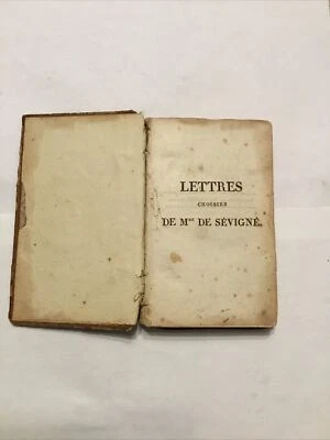 Livre ancien Lettres choisies de Mme de Sevigne 1820 - Photo 1/4
