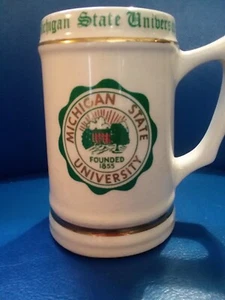 Vintage Michigan State University Stein/Mug - Picture 1 of 9