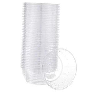 6 oz Hard plastic Desert Bowls - Ice cream Bowls premium Quality Disposable 50 - Picture 1 of 7