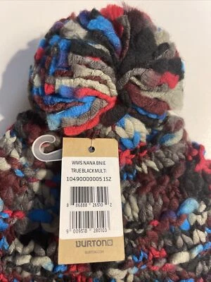 Gorro Burton Nana para mujer talla única nuevo. Multicolor - Negro verdadero Foto 1 de 3