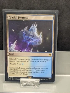 Glacial Fortress  X1 LP Commander: Doctor Who Magic the Gathering - Picture 1 of 1