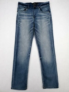 Lucky Brand Classic Straight Jeans Boys Size 20 Stretch Denim Medium Wash - Picture 1 of 10