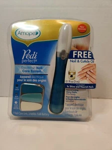 Amopé Pedi Perfect Electronic Nail Care System Pedicure Manicure - Blue - Picture 1 of 2
