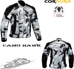 CAMO FALK HERREN EXTRA SCHUTZPANZERUNG MOTORRAD / MOTORRAD TEXTILJACKE - Bild 1 von 6