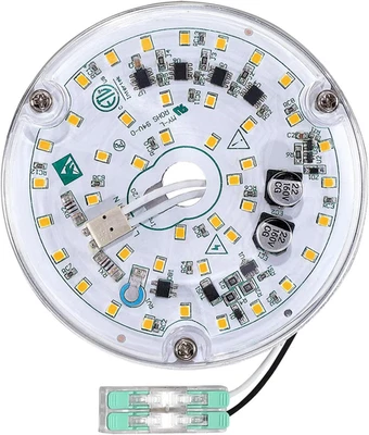 4 Inch Ceiling Fan LED Light Replacement 6000K, 18W 2000LM LED Retrofit Kit, Bri - Image 1 of 4