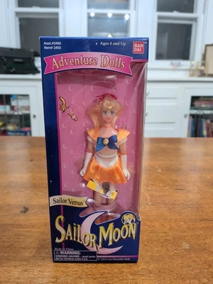 Sailor Venus Sailor Moon 6" 1995 Adventure Doll Bandai NEW SEALED Irwin Toy - Image 1 of 2