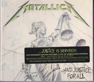 Metallica 1988 3CD - ...And Justice For All (Ltd. Digi. 2018 Remaster) - Sealed - Bild 1 von 2