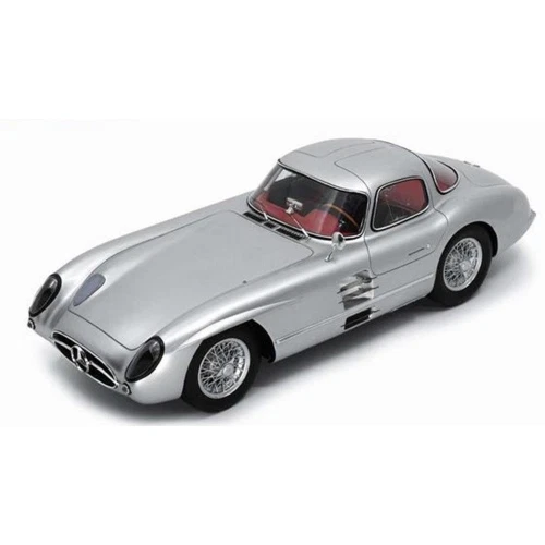 MERCEDES 300 SLR UHLENHAUT COUPE 1955 SILVER 1 12 Schuco Auto Stradali Modellino