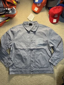 Nike AIR JORDAN ESSENTIALS CHICAGO WORKWEAR JEAN JACKET BLUE FN4527-436 Mens XL - Picture 1 of 10