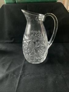 Brocca Baccarat 9" Lagny Taglio Cristallo Ottima - Foto 1 di 7