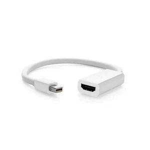 Mini DP Thunderbolt To HDMI Cable Converter For MacBook Surface Mac iMac Lenovo - Picture 1 of 13