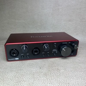Focusrite Scarlett 2i2 (4th Generation) USB Audio Interface AMS-SCARLETT-2I2-4G - Picture 1 of 9