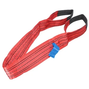 Lifting Sling Soft Hoist Webbing 5T Flat Thickened PES Strap 4.72in Width - Photo 1 sur 18