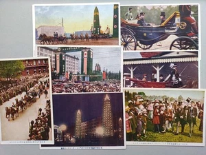 1921 JAPAN EMPEROR HIROHITO visit UK POSTCARD Oxford University SHOWA EU - Picture 1 of 4