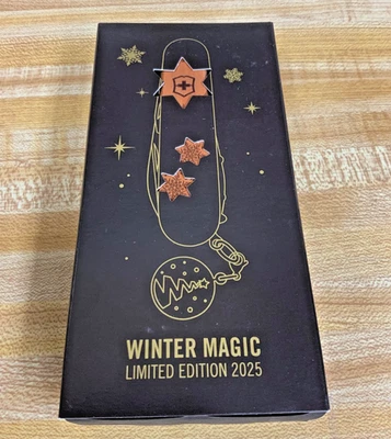 Victorinox Swiss Army Winter Magic Limited Edition 2025 Pear Wood Climber - Image 1 of 4