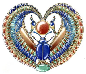 TRANSFER T-SHIRT STAMPA MAGLIETTA FELPA SCARABEO ALATO EGIZIO EGITTO OLD EGYPT! - Picture 1 of 1