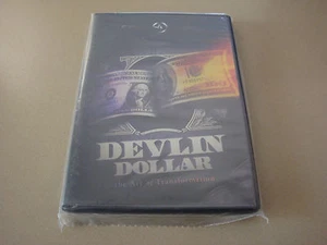 DEVLIN DOLLAR DVD WITH GIMMICKS BILL SWITCH CRISS ANGEL MAGIC MONEY TRICKS - Foto 1 di 3