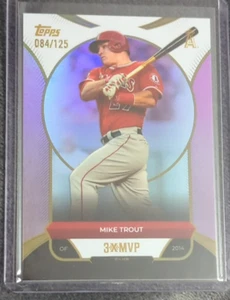 2025 Topps Welcome to the Club: 3X MVP Mike Trout /125 Pink Foil #7 Angels MLB - Picture 1 of 2