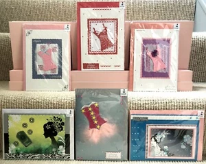 Paquete de 6 tarjetas de cumpleaños grandes hechas a mano de lujo 3D mujeres adolescentes damas - Imagen 1 de 1