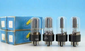 4 x 6N8S MATCHED QUAD 80s Soviet Double Triode Tubes 6SN7 / 1578 / ECC32 NEW BOX - Bild 1 von 1