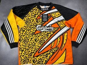 Liverpool 1995/1997 Adidas Goalkeeper Football shirt Soccer Jersey Size XL - Picture 1 of 9