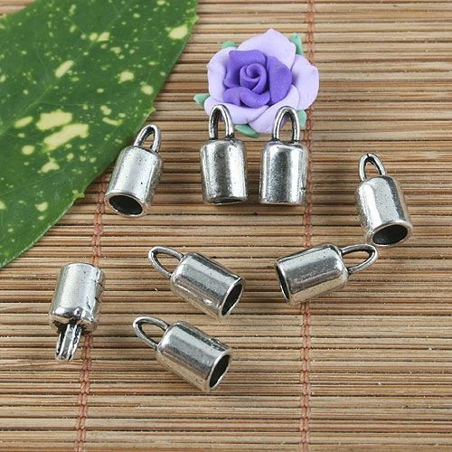 20pcs 13.6x6.3mm Antiqued Silver Pendant Charm G1301 - Image 1 of 1