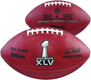 Wilson Super Bowl XLV 45 Packers Steelers Fußball 2011 Offizielles Spiel Original - Bild 1 von 4