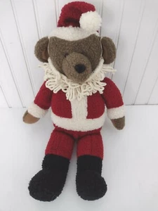 Oso de peluche Hallmark Santa Oso de peluche Lovey Oso de peluche en traje de Santa Navidad  - Imagen 1 de 5