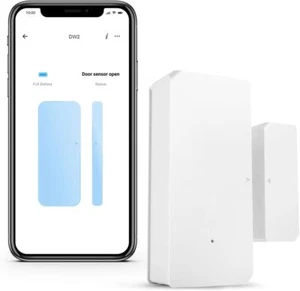 Sensor de alarma de ventana de puerta inalámbrico WiFi SONOFF DW2 - Imagen 1 de 10
