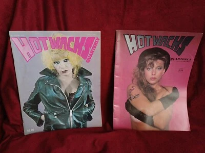 Hot Wacks Magazines Winter 1979 Vol 1 No 1 & 14 PLASMATICS Blondie Vintage Pair - Image 1 of 4