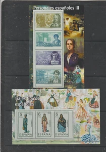 España mujeres Famosas Trajes Típicos Hojas Recuerdo de Series año 1968 (HD-357) - Bild 1 von 1