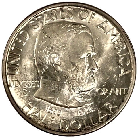1922 Grant Commemorative NGC MS-64 OCH, Half Dollar Cover
