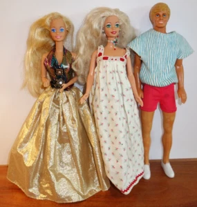 Mattel 80er Jahre Vintage Barbie Puppe Konvolut - Bild 1 von 13