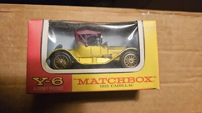 Matchbox Models of Yesteryear Y-6.  1913 Cadillac Original Box - Image 1 of 4