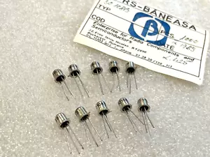 10x BC108B License Motorola Baneasa Amplifier Si Transistor N F5-8dB Vintage Nos - Picture 1 of 6
