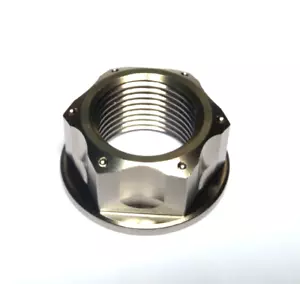 Gas Ec 250F 2021 - 2024 Essieu Arrière Axe Écrou à Bride Titane M20 N°Rouille - Picture 1 of 14