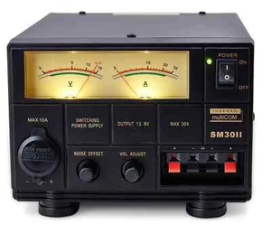 POWER SUPPLY 30 AMP 220V AC 50-60 Hz 9-15V DC CB RADIO HAM SSB HOME BASE STATION - Picture 1 of 4