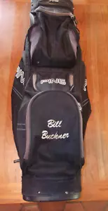 (RED SOX/CUBS) BILL BUCKNER used PING golf bag/ name embroidered on front pocket - Picture 1 of 8