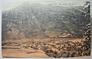 1908 Soufriere, St. Lucia, British West Indies Postcard - Picture 1 of 2