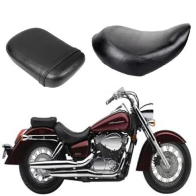 Front &Rear Pillion Seat Cushion Fit For Honda Shadow ACE VT750 1998-2003 VT750C Foto 1 de 4