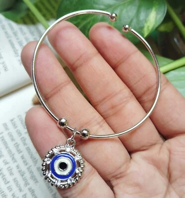Vintage Evil Eye Kristall Armband, Böser Schutz Armband, Nazar Boncuk Armband - Bild 1 von 4