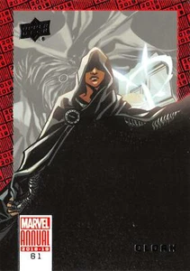 CLOAK / 2018-2019 MARVEL ANNUAL (Upper Deck) BASE Trading Card #61 - Picture 1 of 2