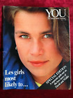 YOU mag 11-May-1986 Valerie Kaprisky Elaine Paige Connie Booth Myriem Roussel UK